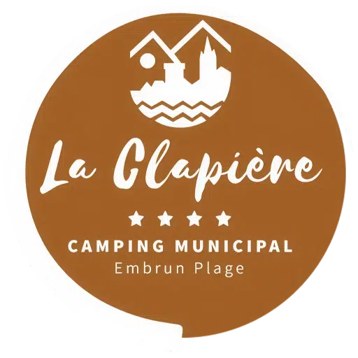 logo clapiere camping