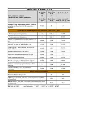 TARIFS 2026 EMPL 1 pdf